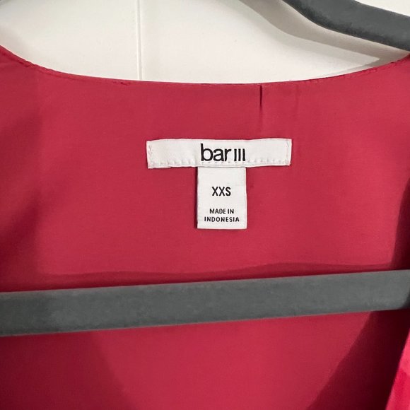 BAR III Pretty in Pink Paint Flare Dress XXS - Picture 5 of 6